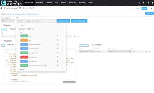 SmartBear API Monitoring