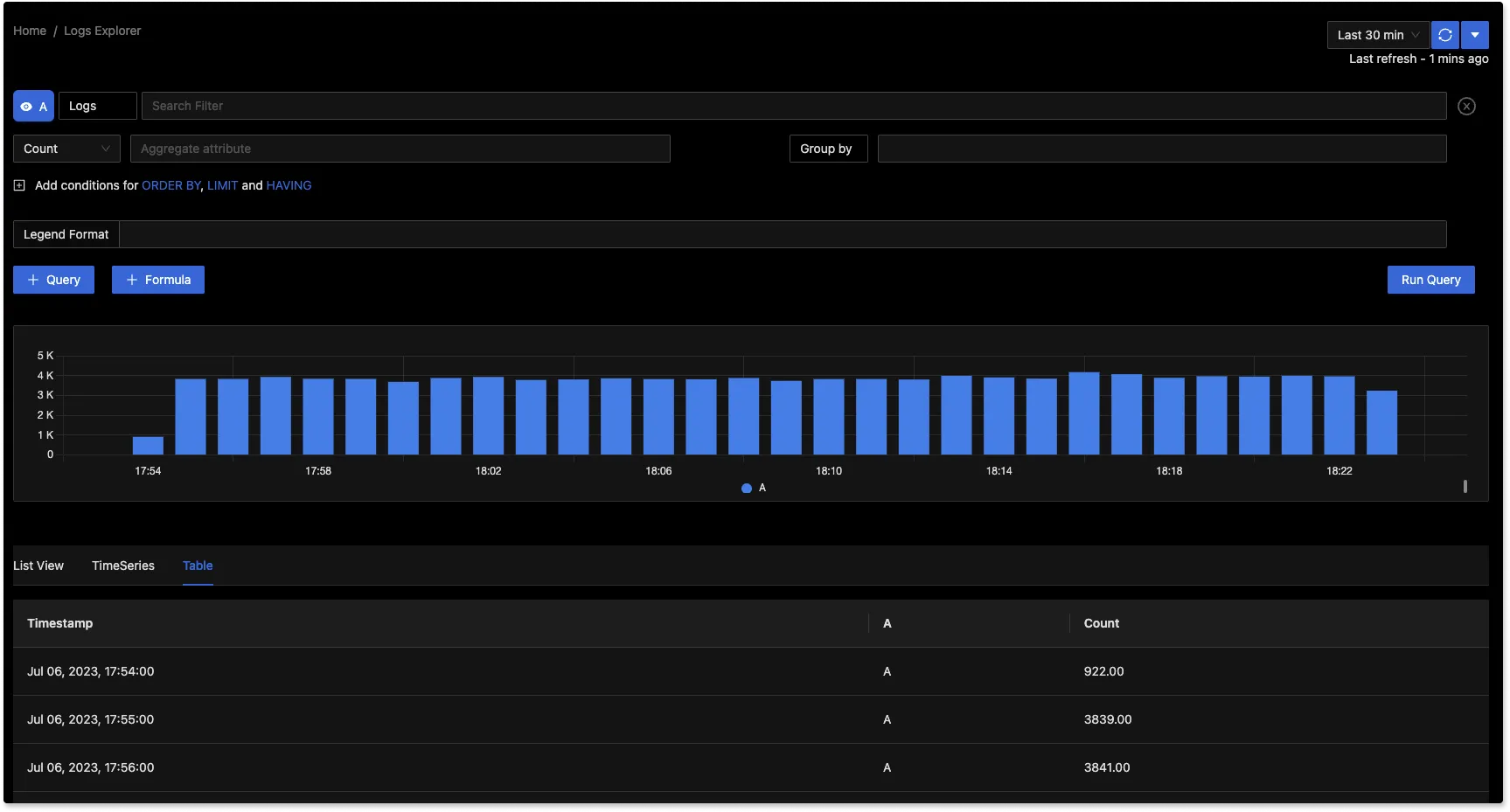 The new upcoming Logs Explorer page